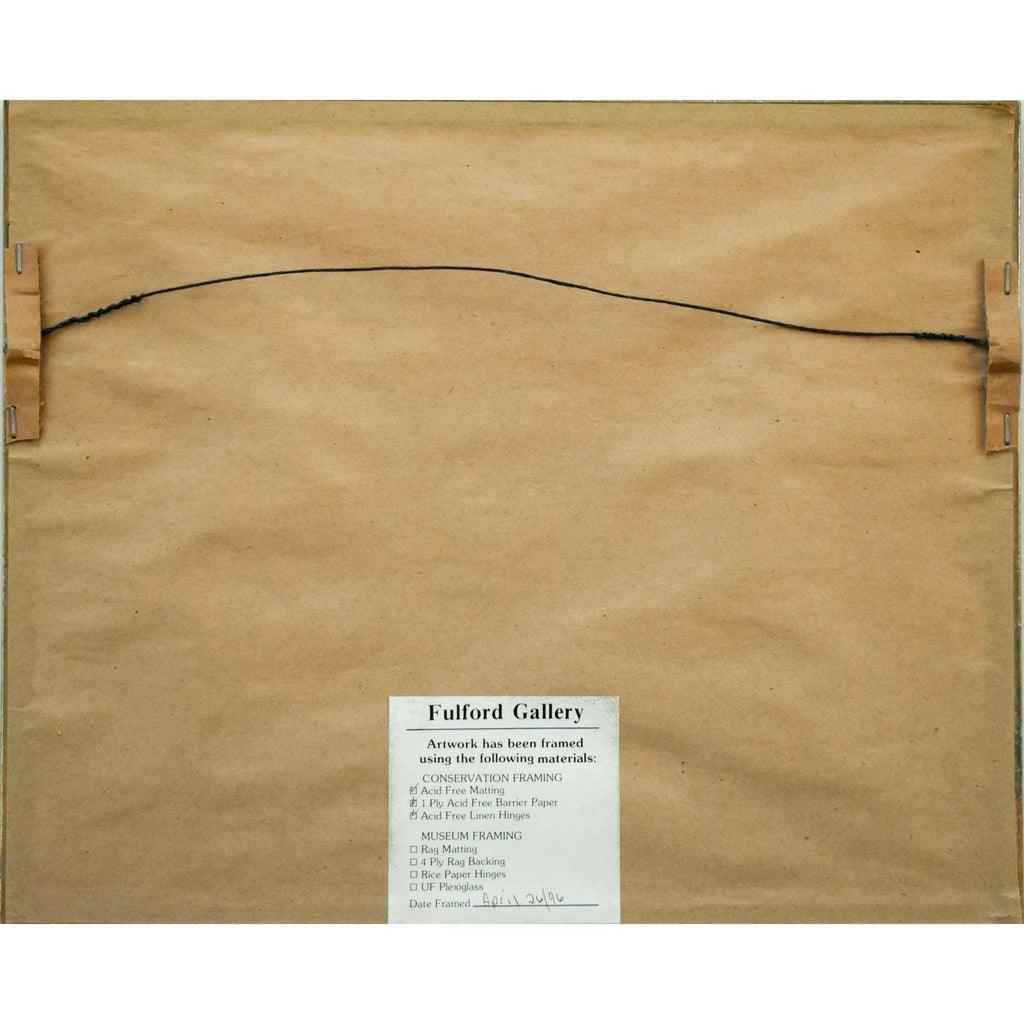 Verso back of Rowlandson Tragic Story Avignon 1812 aquatint