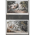 air Doctor Syntax highwaymen prints framed Rowlandson 1813