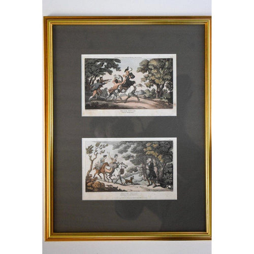 Doctor Syntax bound to tree by highwaymen plate 4 full view
