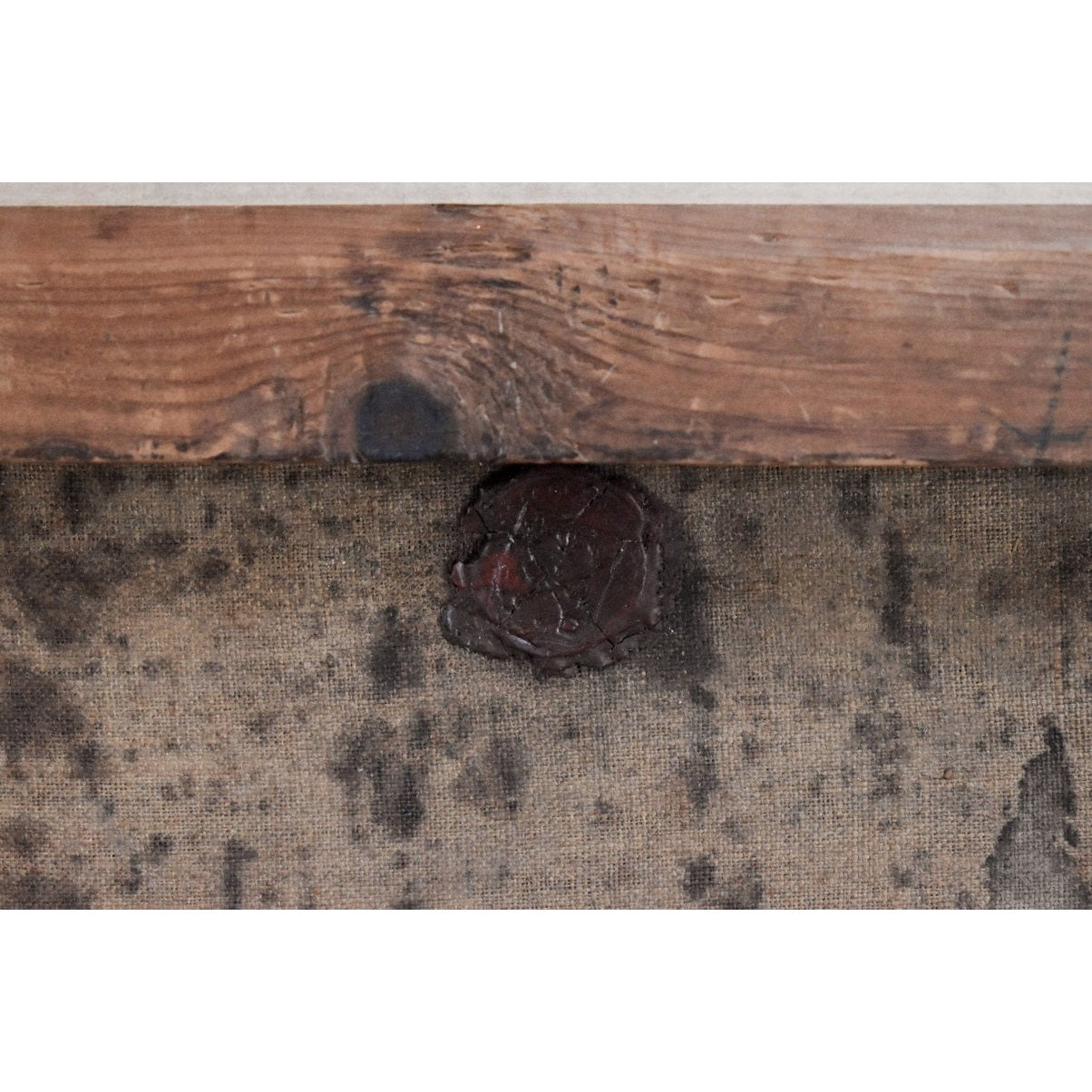 Red cape fragment detail Vertumnus painting Ottmar Elliger school
