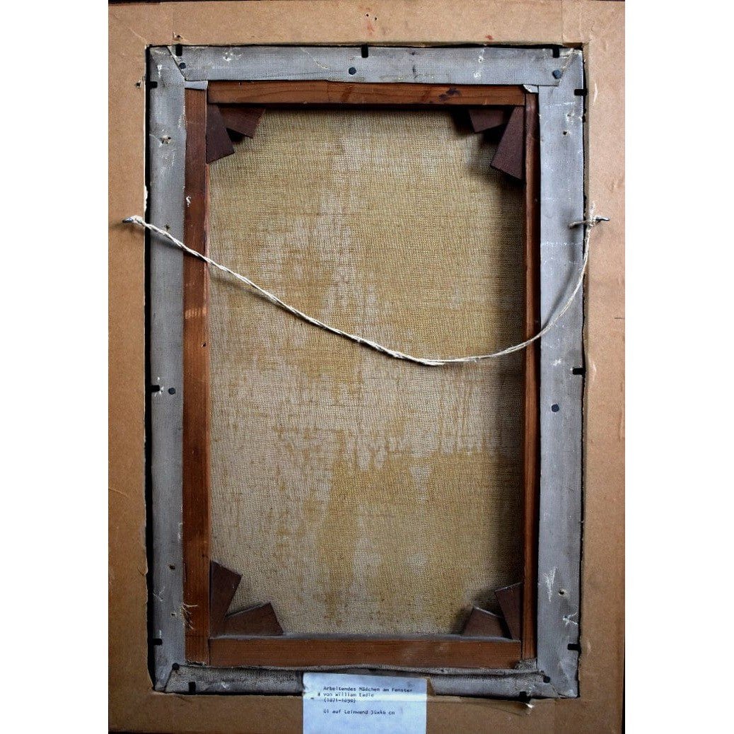 Verso back label William Eadie painting Germany provenance 1871-1890
