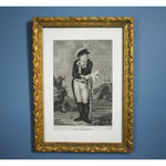 Antique portrait engraving French Revolution General Pichegru circa 1798 by Philippe Lefevre for sale at Winckelmann Gallery