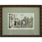 Thomas Rowlandson print etching entitled Doctor Syntax Setting Tour Lakes original 1813 for sale at Winckelmann Gallery