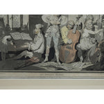 Thomas Rowlandson etching aquatint entitled An Italian Family original 1785 for sale at Winckelmann Gallery