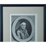 Antique portrait engraving bishop Orleans de la Motte circa 1780 by Vincenzo Vangelisti for sale at Winckelmann Gallery